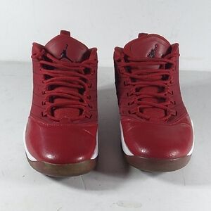 Jordan Red And White Size 6.5Y Sneakers
